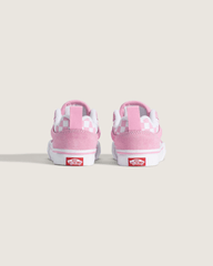 Toddler Knu Skool Checkerboard Shoe in Checkerboard Prism Pink / True White | Vans near me