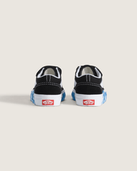 Toddler Old Skool V Shoe in Black / Bright Azure Blue | Vans on sale