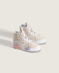 Toddler Sk8-Hi Side Zip Shoe in Beige | Vans sale