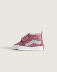 Infant SK8-Hi Crib Shoe in Glitter Dawn Pink | Vans on sale
