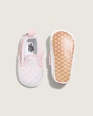 Infant Slip-On V Crib Checkerboardblshngbrdtrwt Shoes | Vans near me