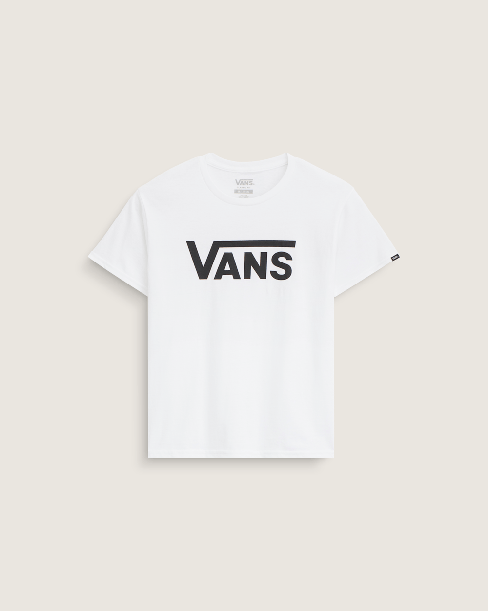 Kids Classic White/Black T-Shirt | Vans outlet