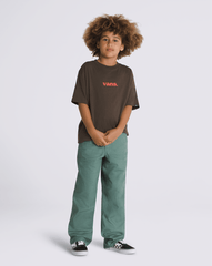 Kids Drill Chore Carpenter Pants in Dark Forest Green | Vans near me