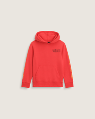 Little Kids Racing Flames Pullover Hoodie in Crimson Haze Red | Vans online