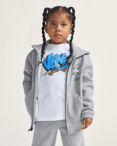 Little Kids Sk8 Posse Zip Hoodie in Cement Heather Grey | Vans near me