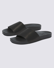 Decon Slide Leather Black Surf Sandals | Vans near me