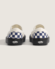 Classic Slip-On Checkerboard Shoe in Checkerboard Deep Twilight Blue | Vans on sale