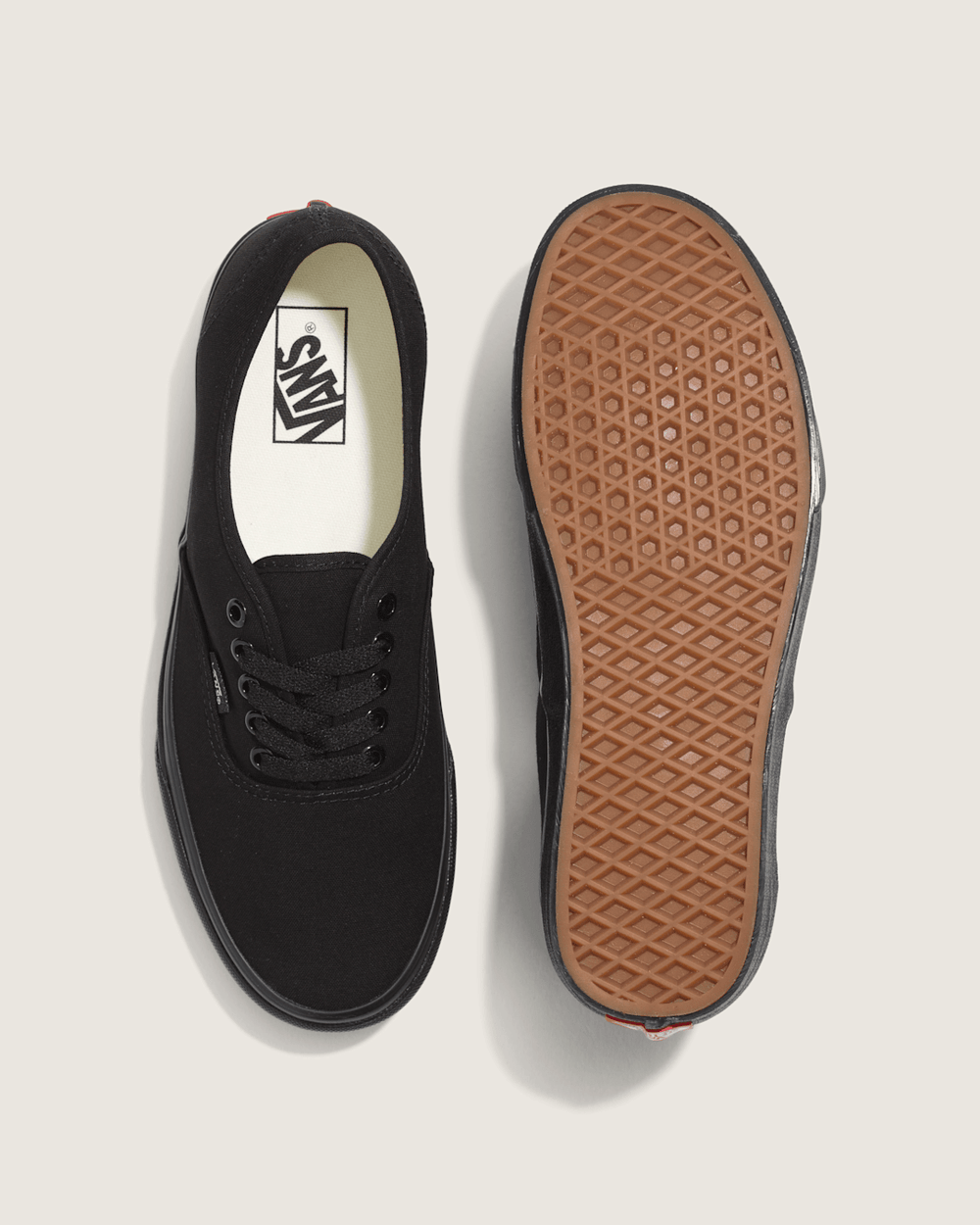 Authentic Black/Black Classics Shoe | Vans on sale