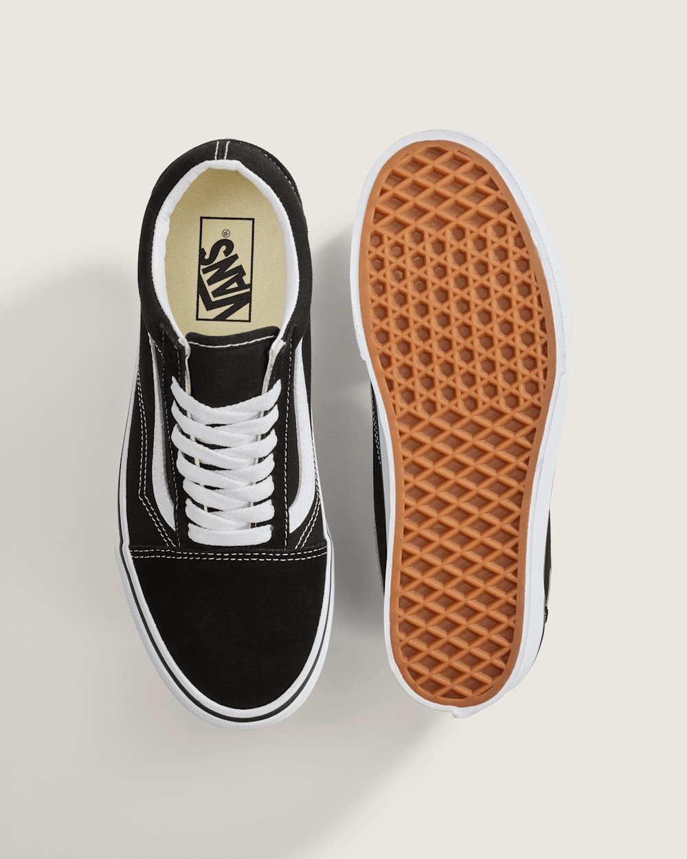 Old Skool Stackform Suede/Canvas Black/True White Shoe | Vans discount