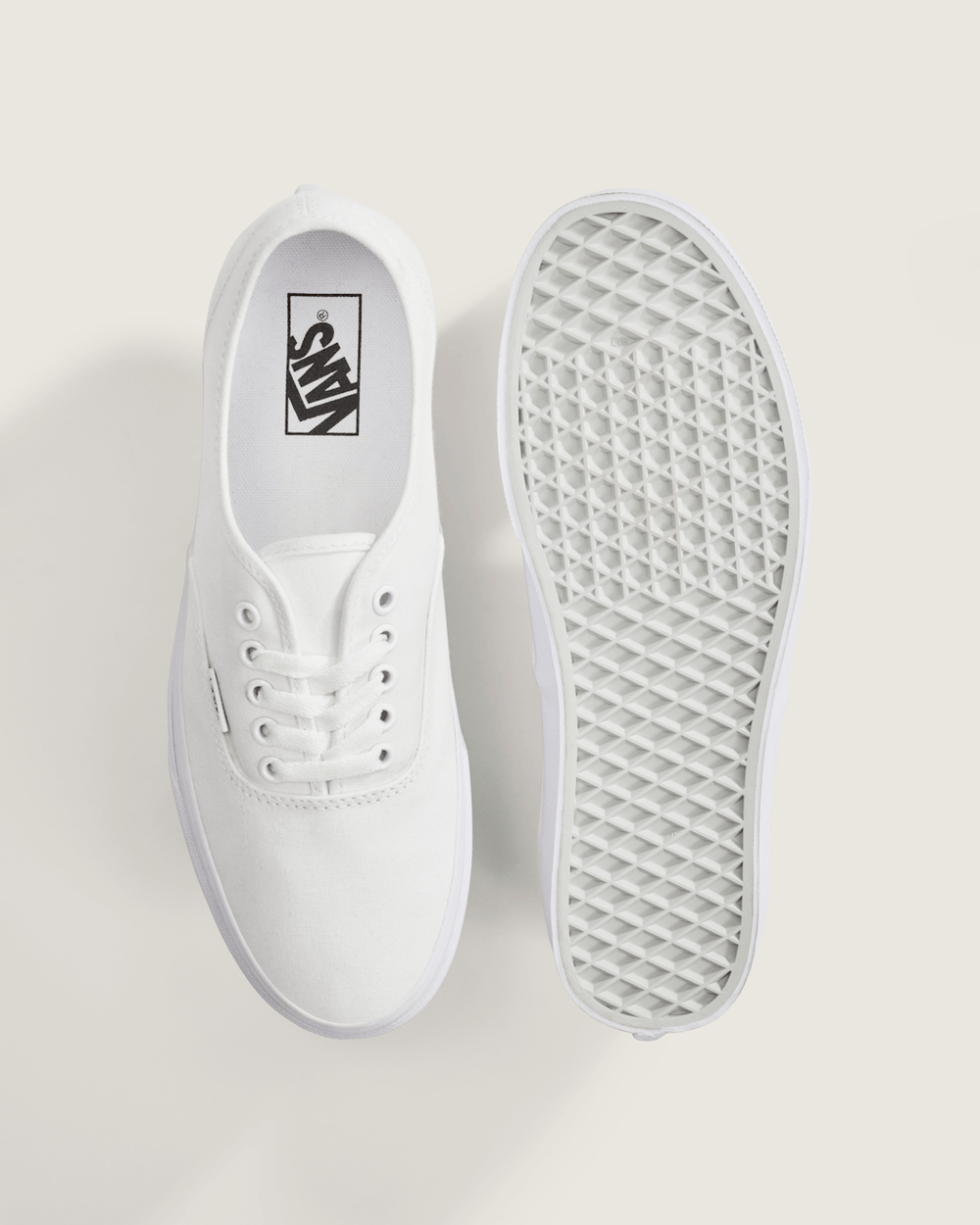 Authentic True White Classics Shoe | Vans online