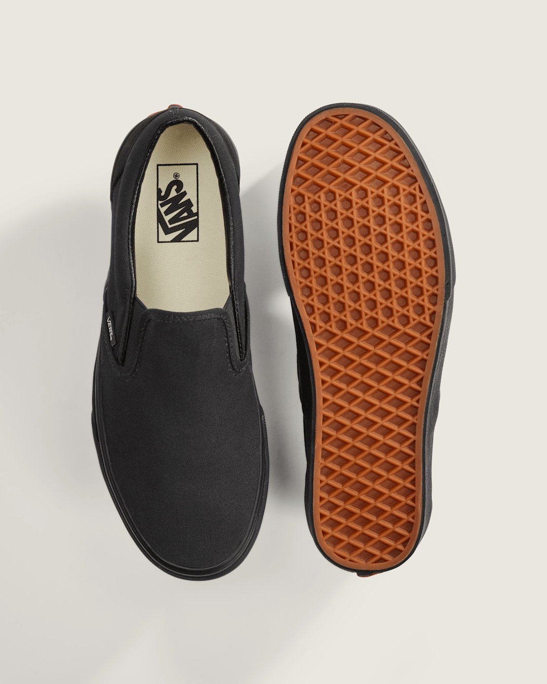 Classic Slip-On Black/Black Classics Shoe | Vans on sale