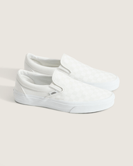 Classic Checkerboard Slip-On True White/True White Classics Shoe | Vans near me