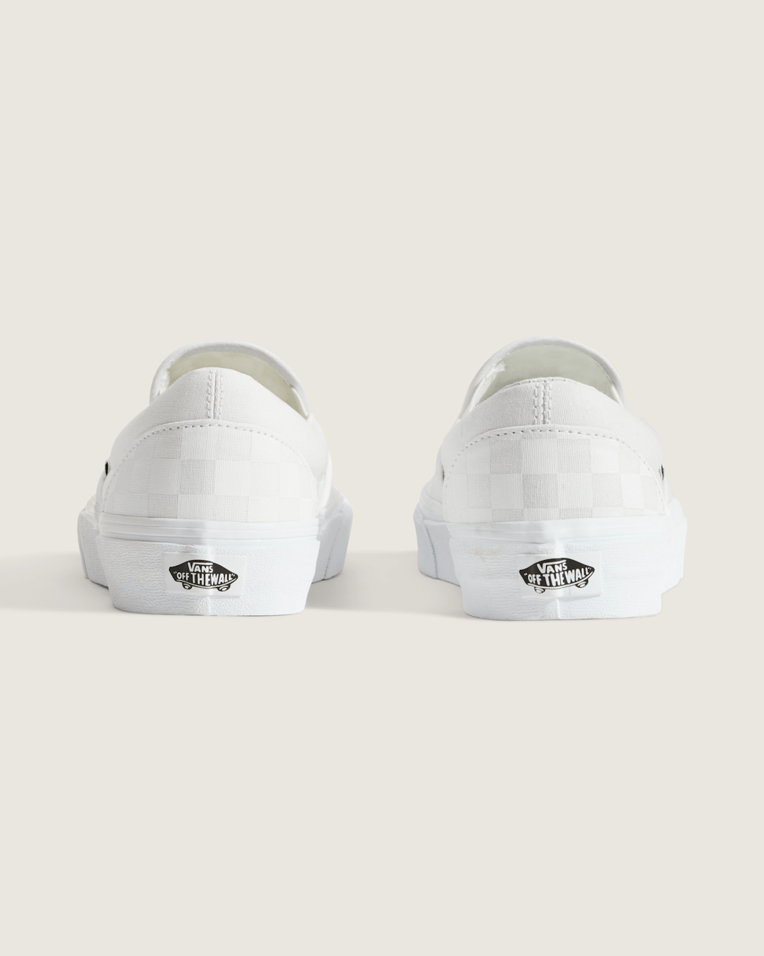 Classic Checkerboard Slip-On True White/True White Classics Shoe | Vans near me