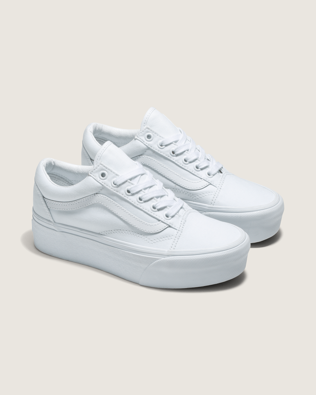 Old Skool Stackform True White Shoe | Vans sale