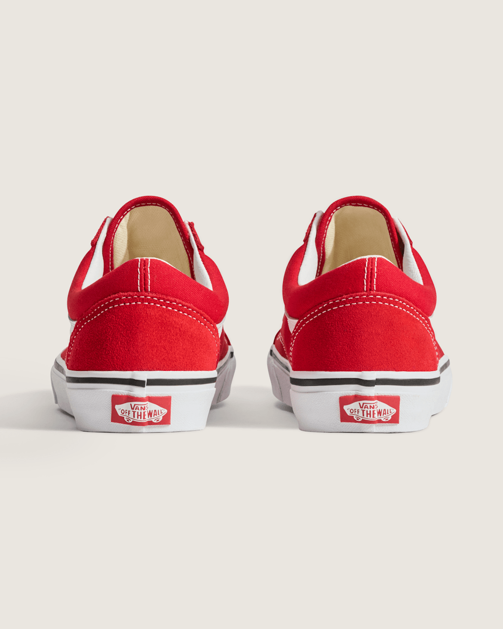 Old Skool Racing Red/True White Shoe | Vans on sale