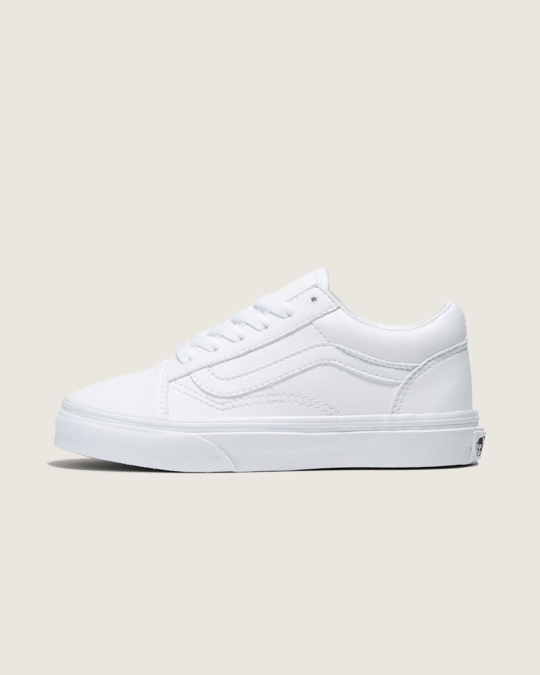 Old Skool Shoe in True White | Vans near me