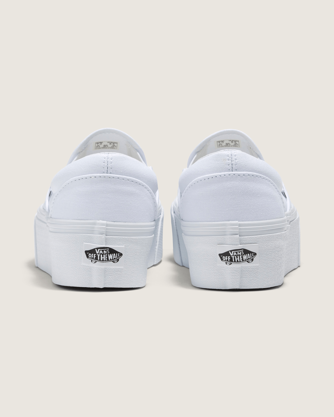 Classic Slip-On Platform Shoe in True White | Vans sale