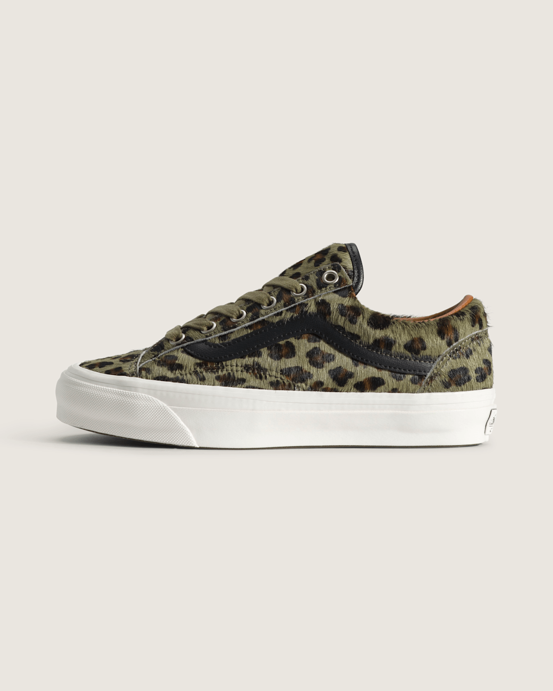 Premium Old Skool 36 Shoe in Cheetah Olive Green | Vans outlet
