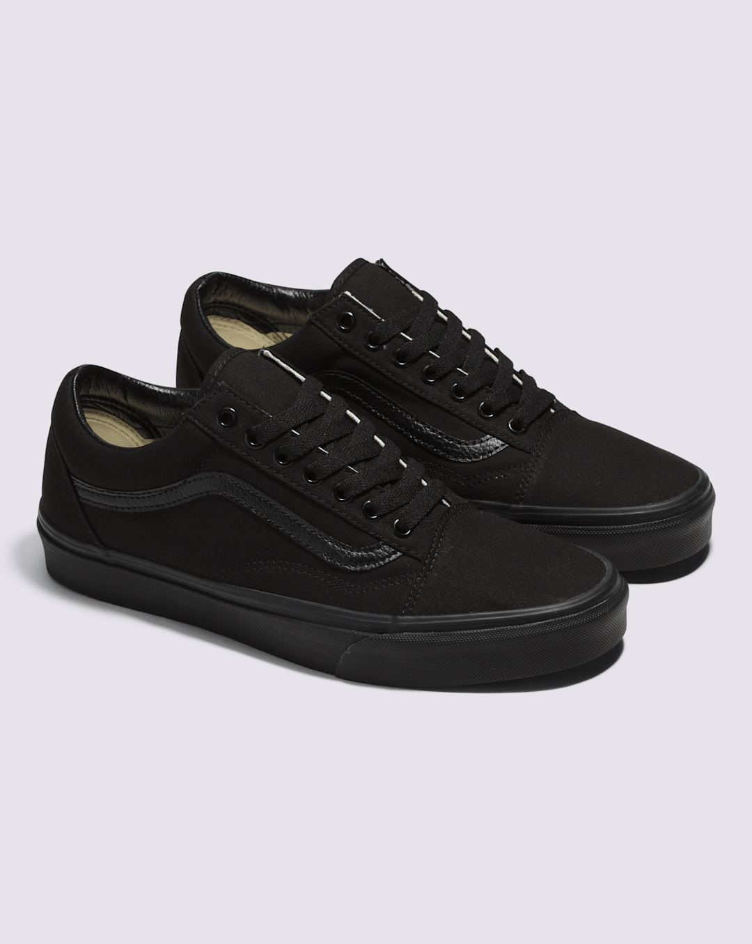Old Skool Wide Canvas Black/Black Classics Shoe | Vans sale