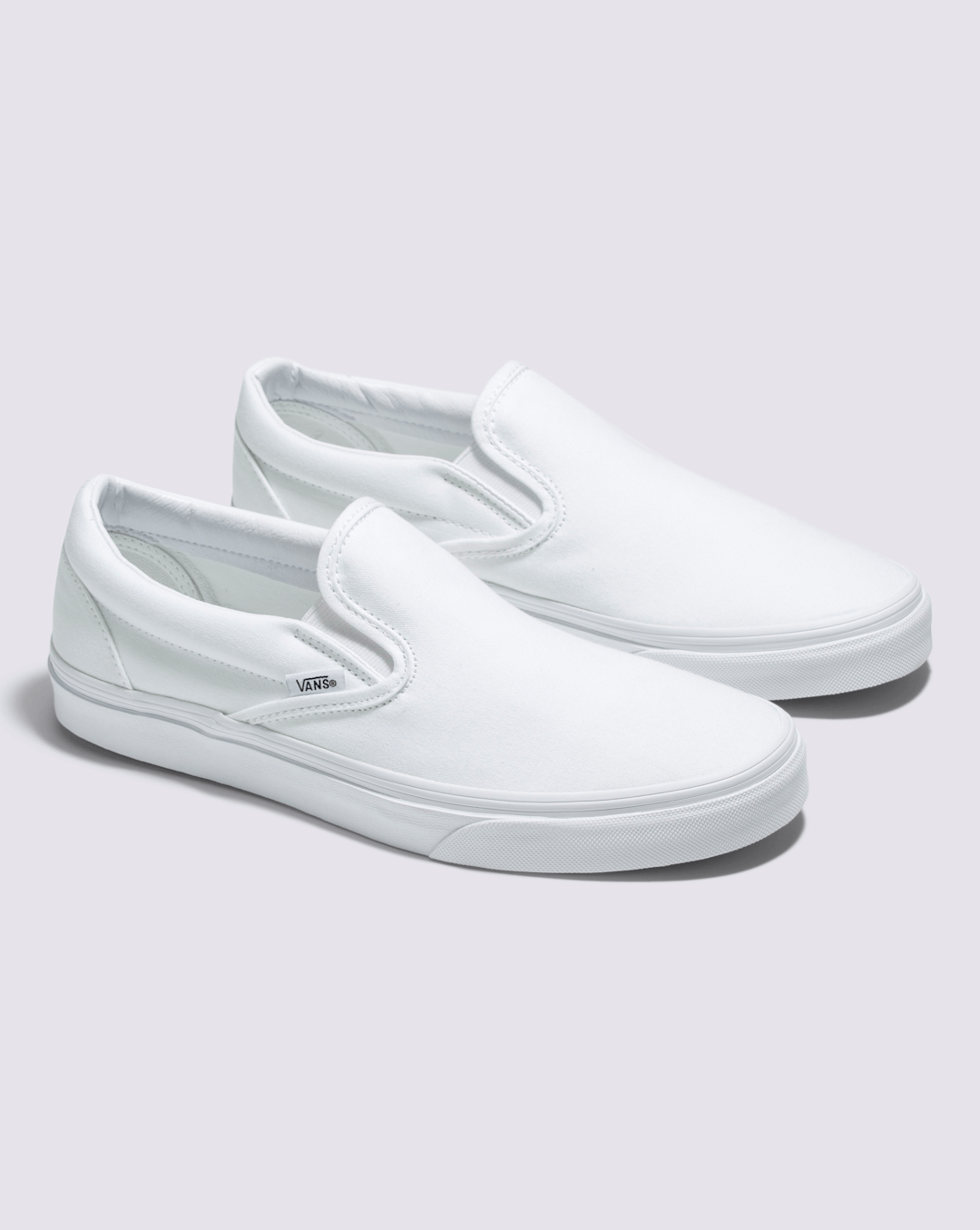 Classic Slip-On Wide Canvas True White Classics Shoe | Vans near me