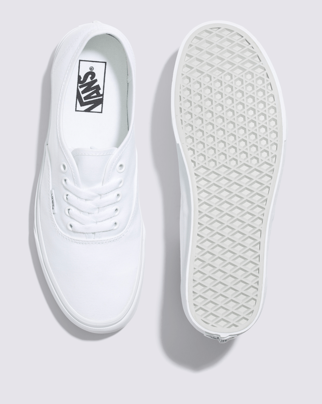 Authentic Wide True White/True White Classics Shoe | Vans sale