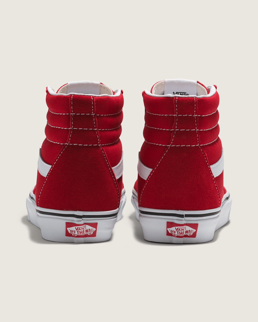 Sk8-Hi Shoe in Racing Red / True White | Vans on sale