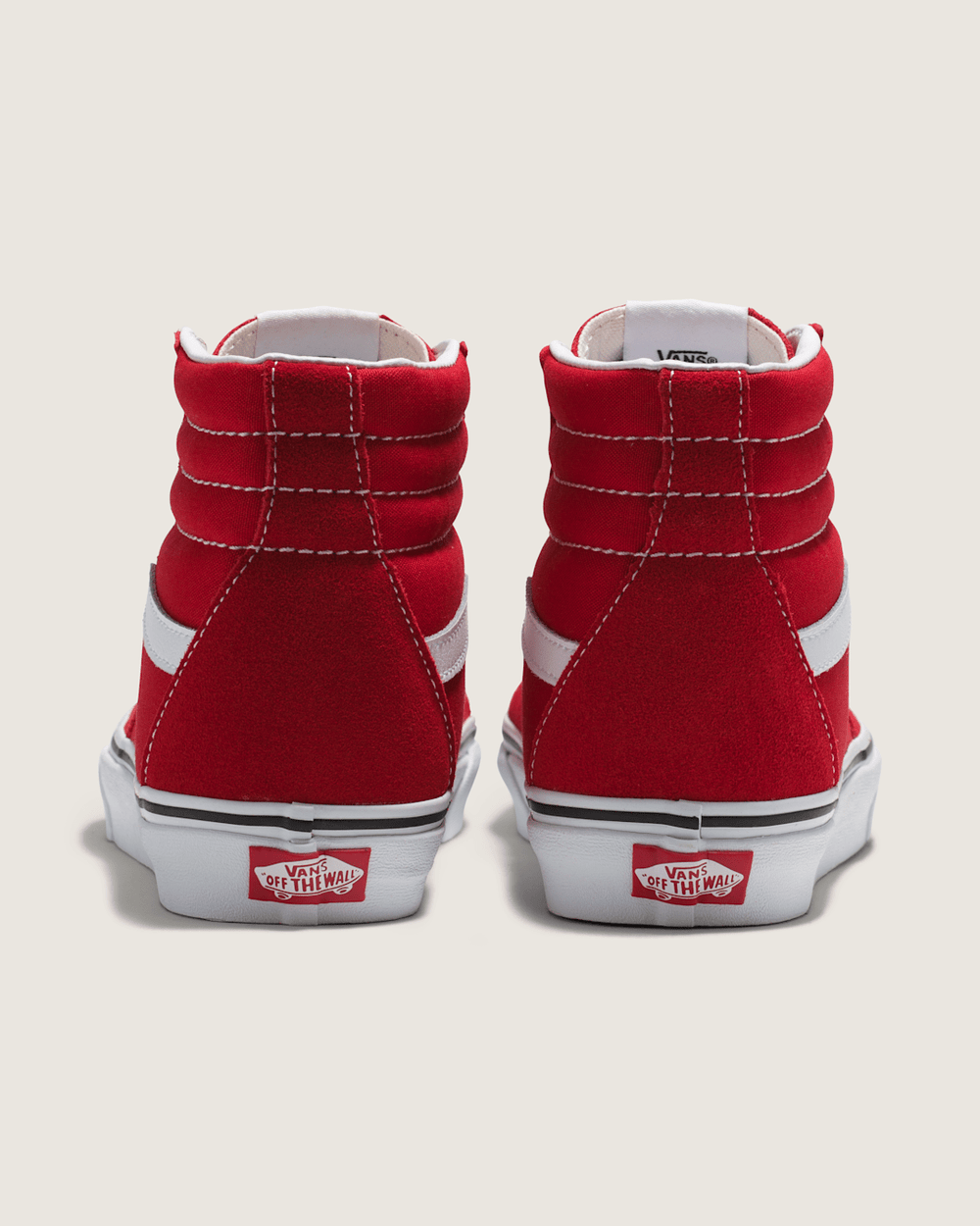 Sk8-Hi Shoe in Racing Red / True White | Vans on sale