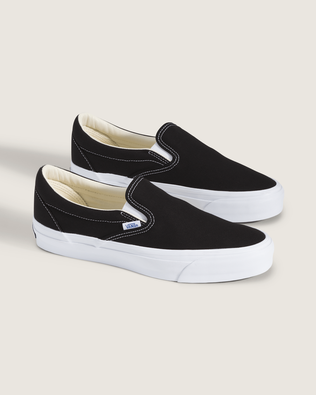 Premium Slip-On Shoe in Black / White | Vans sale