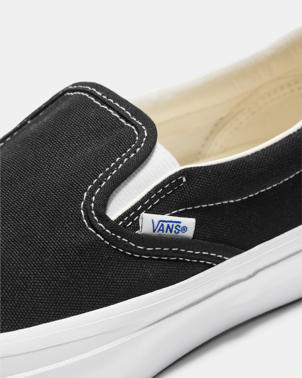 Premium Slip-On Shoe in Black / White | Vans sale