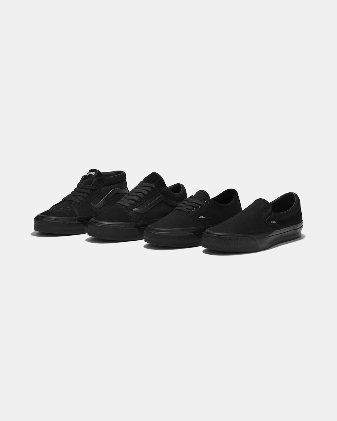 Premium Authentic Shoe in Blackout | Vans outlet