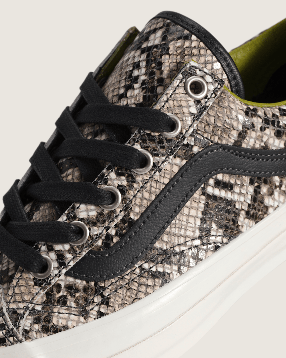Premium Old Skool 36 Shoe in Python Silver Grey | Vans outlet