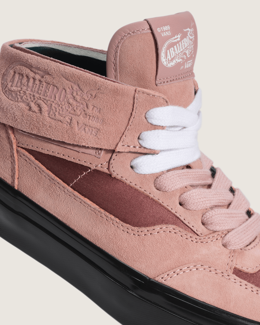Premium Half Caballero Shoe in Rose Pink / Black | Vans online