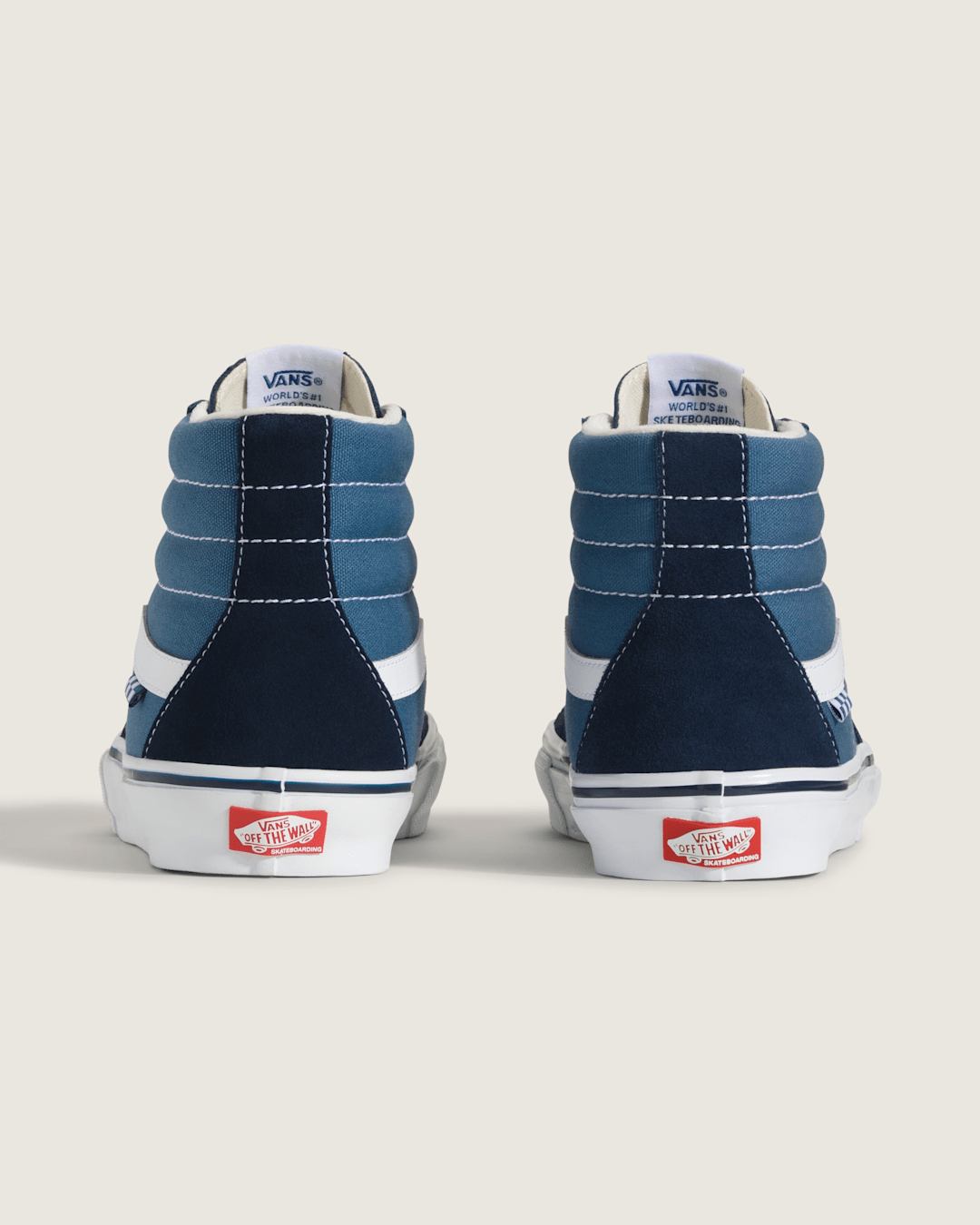 Skate Sk8-Hi Navy/White Skate Shoe | Vans discount