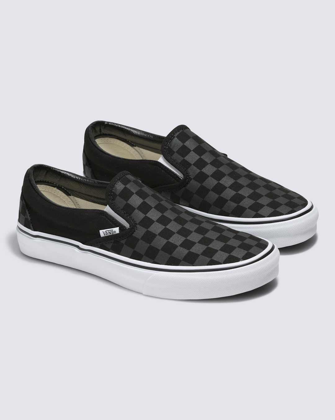 Customs Classic Slip-On Checkerboard Wide Shoe in Customs | Vans on sale