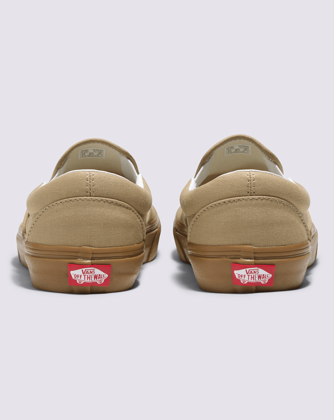 Customs Classic Slip-On Wide Shoe in Tan Brown | Vans online