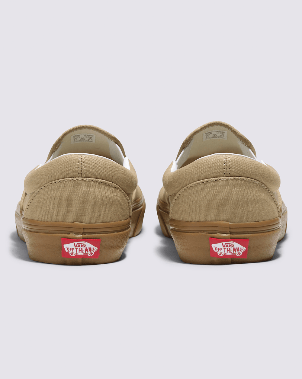Customs Classic Slip-On Wide Shoe in Tan Brown | Vans online