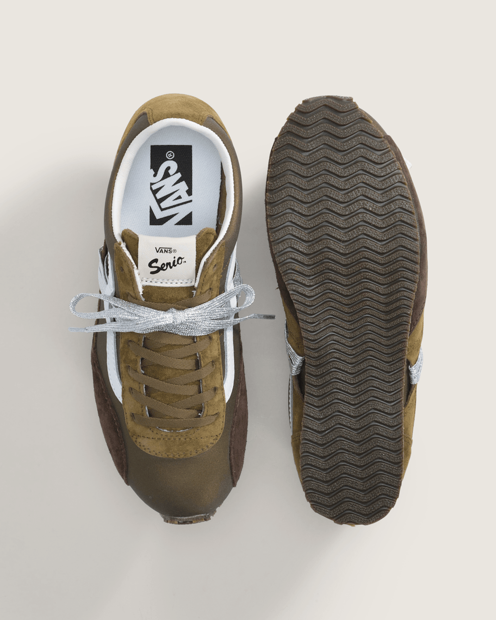 Premium Super Lowpro Trainer in Olive Green | Vans on sale