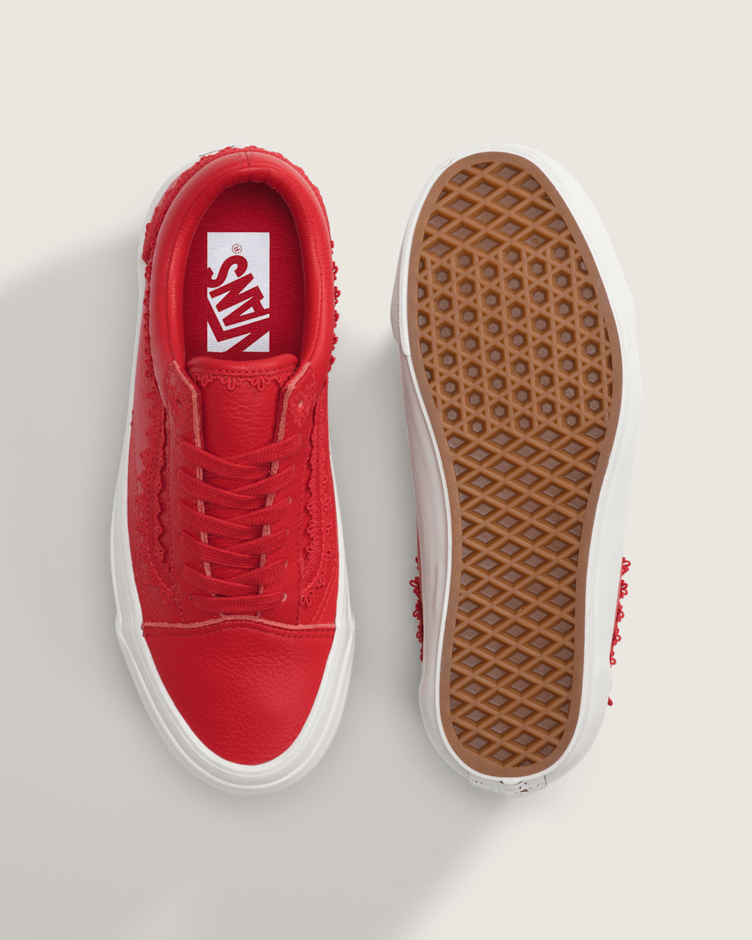 Premium Old Skool Shoe in Racing Red | Vans outlet