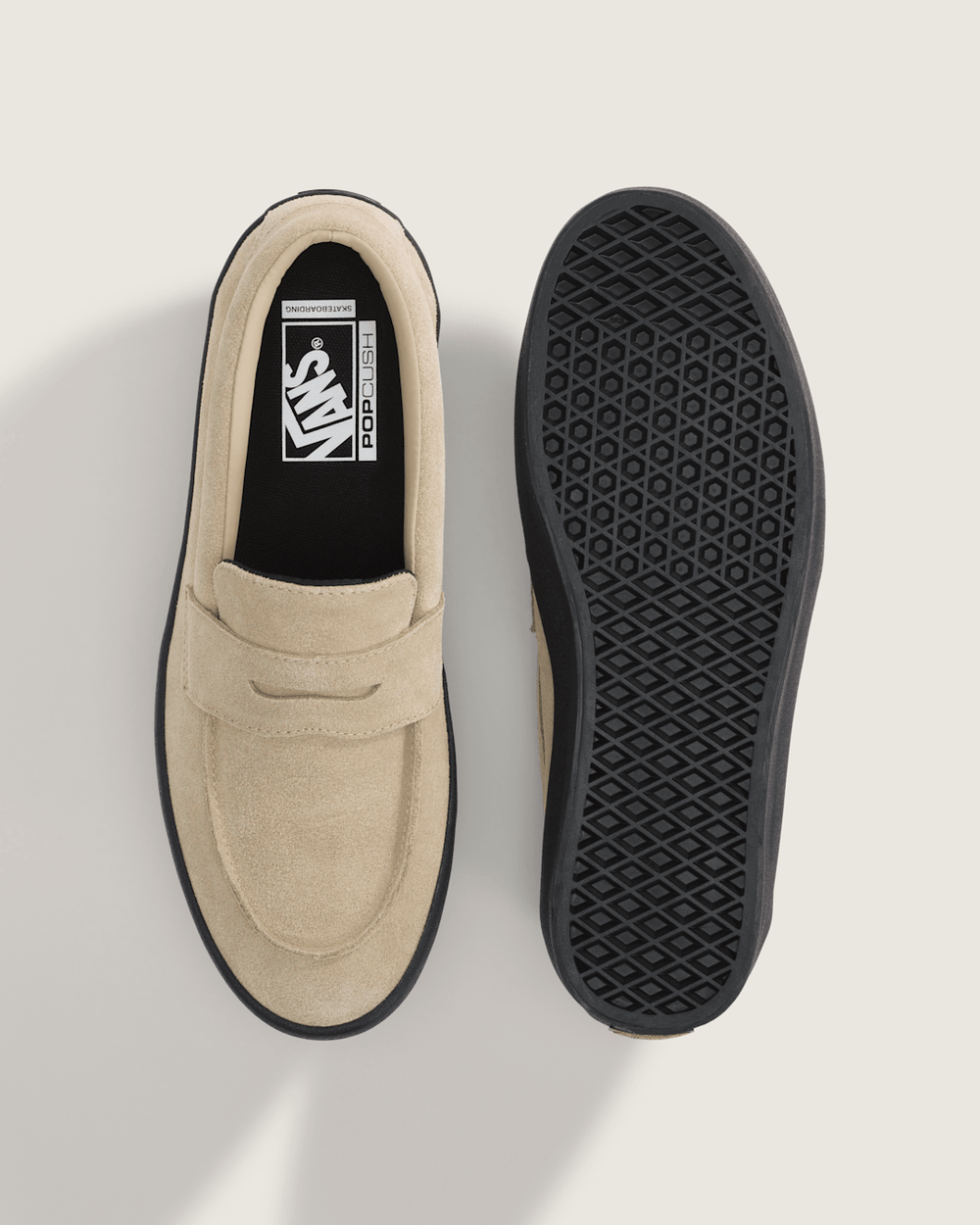 Skate Loafer Shoe in Incense Brown / Black | Vans online
