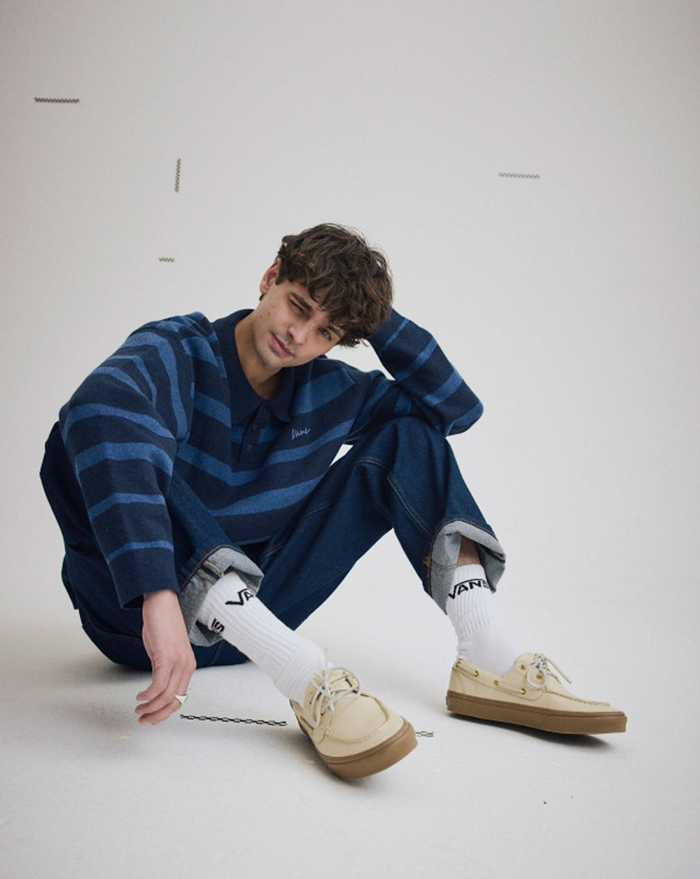 2-Eyelet Boat Shoe in Tan Brown | Vans near me