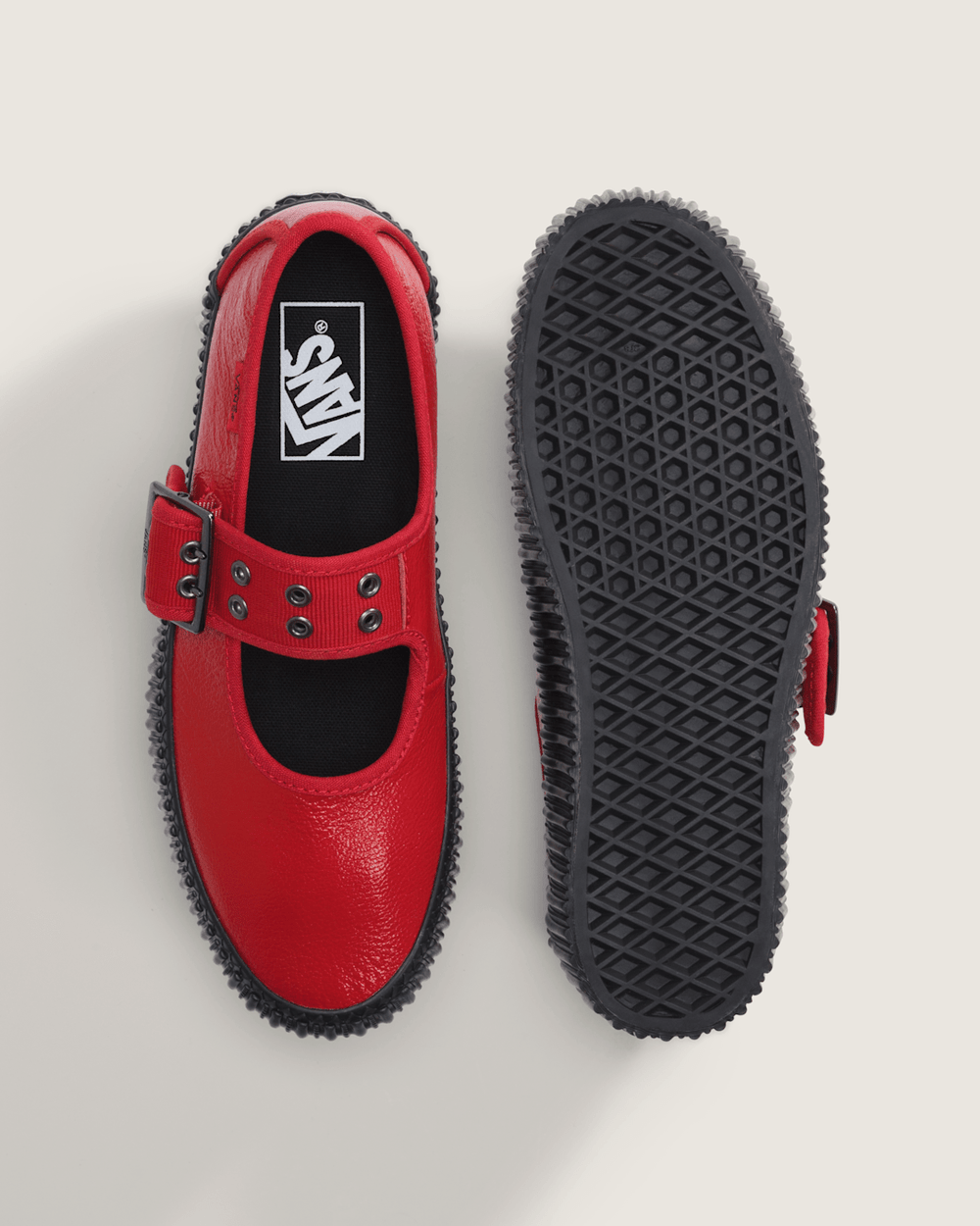 Mary Jane Creeper Shoe in Racing Red | Vans sale