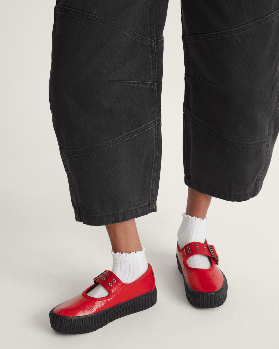 Mary Jane Creeper Shoe in Racing Red | Vans sale