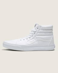 Sk8-Hi Wide Canvas True White Classics Shoe | Vans sale