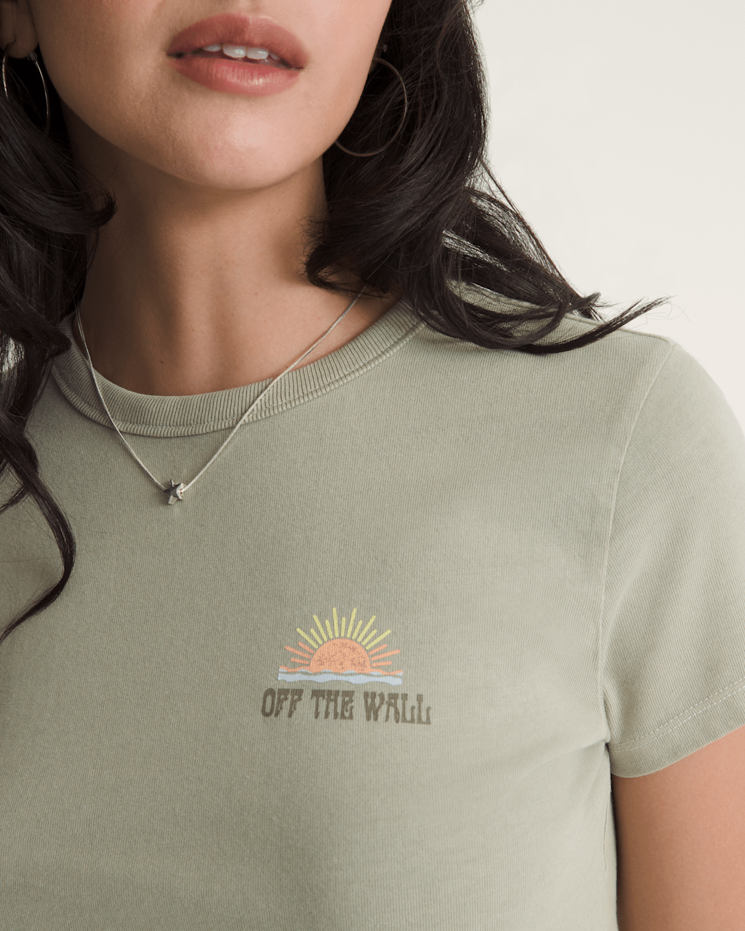 Pipe Dream T-Shirt in Soft Sage Green | Vans outlet