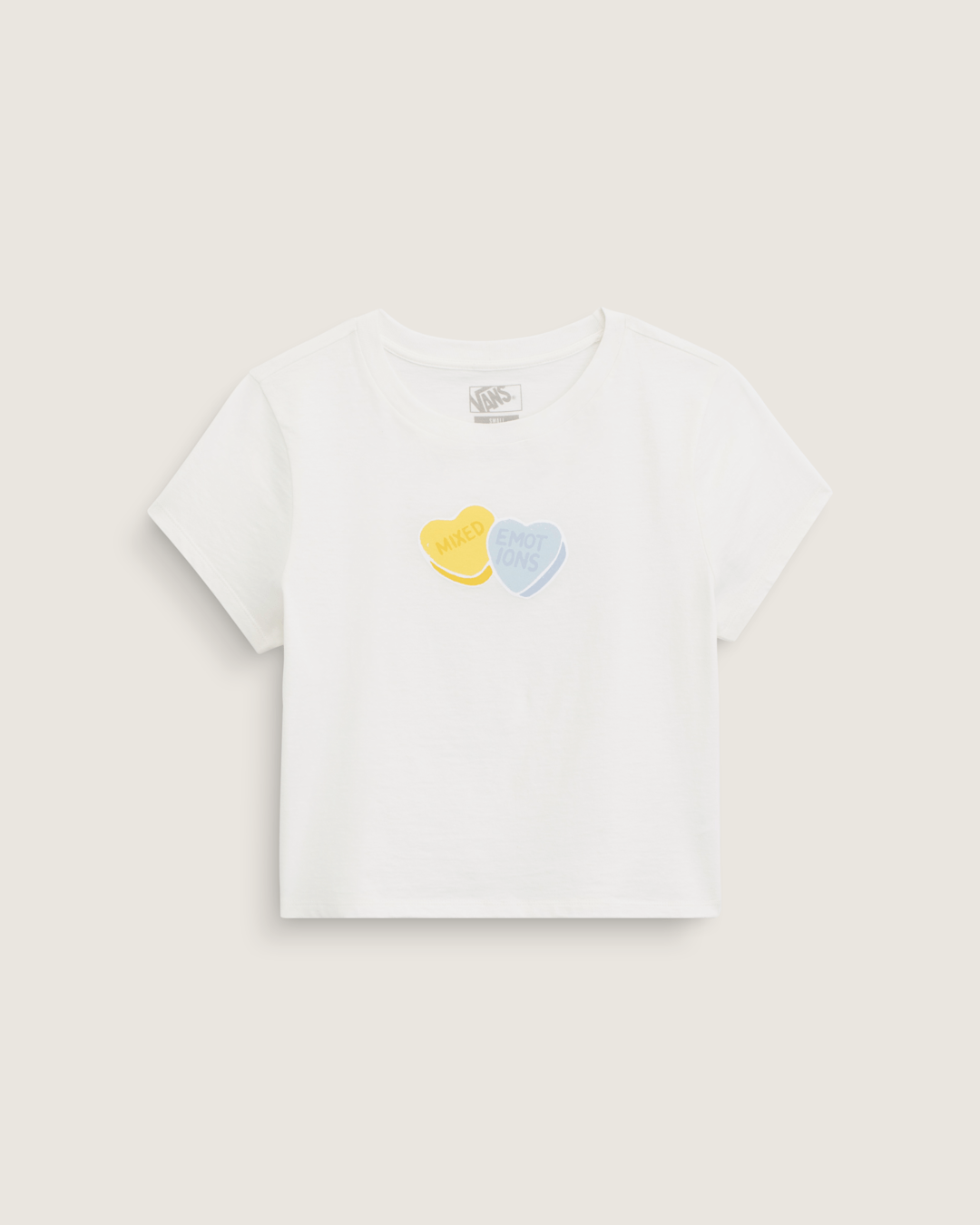 Candy Mixed Emo T-Shirt in Marshmallow White | Vans sale