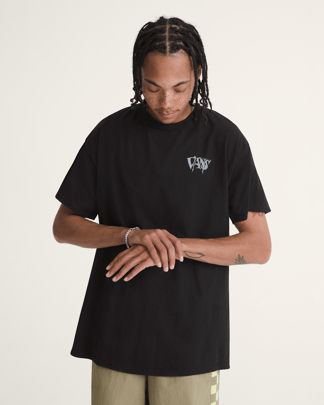 Waffle Shop Optic Eye T-Shirt in Black | Vans discount