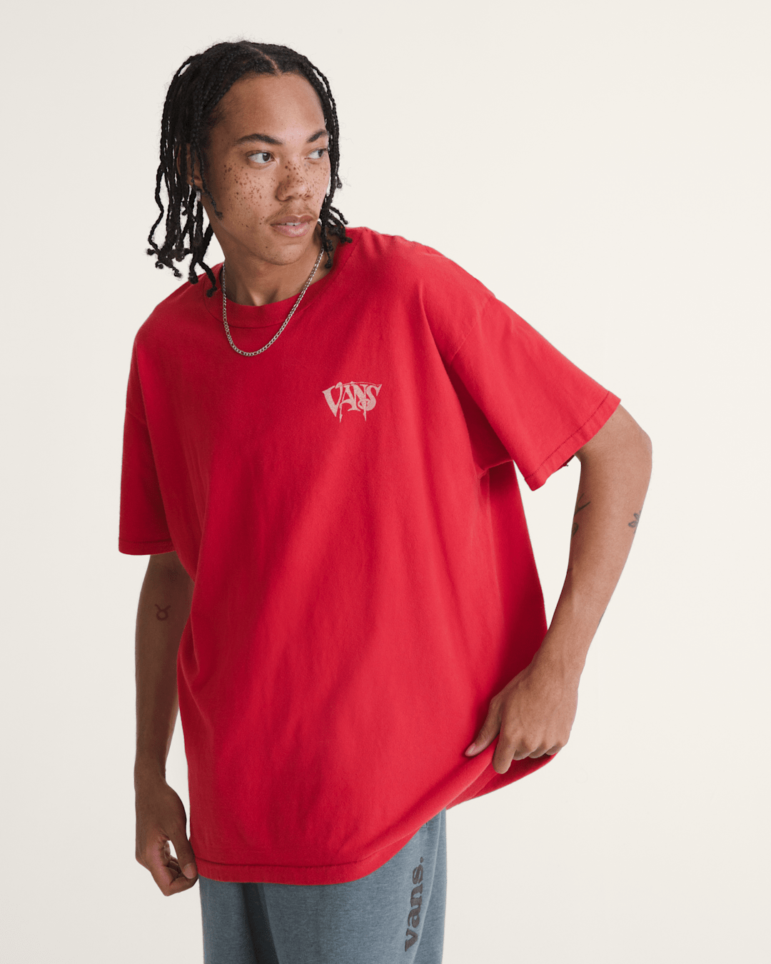 Waffle Shop Optic Eye T-Shirt in Red | Vans on sale