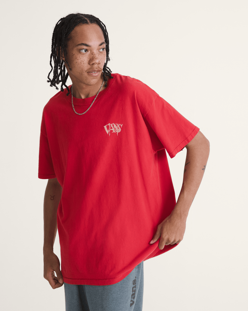 Waffle Shop Optic Eye T-Shirt in Red | Vans on sale