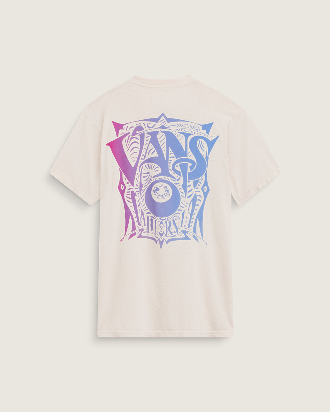 Waffle Shop Optic Eye T-Shirt in Marshmallow White | Vans discount
