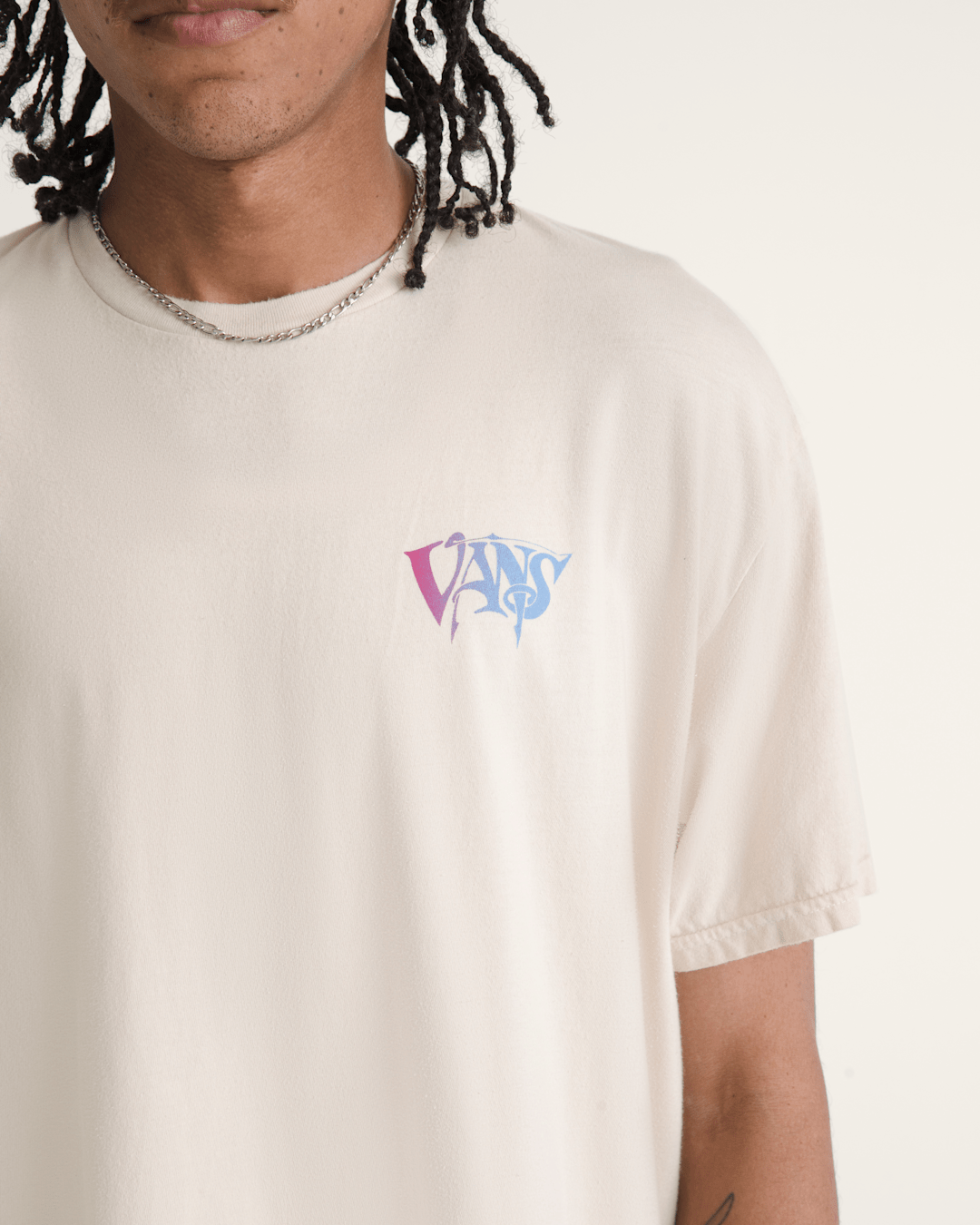 Waffle Shop Optic Eye T-Shirt in Marshmallow White | Vans discount
